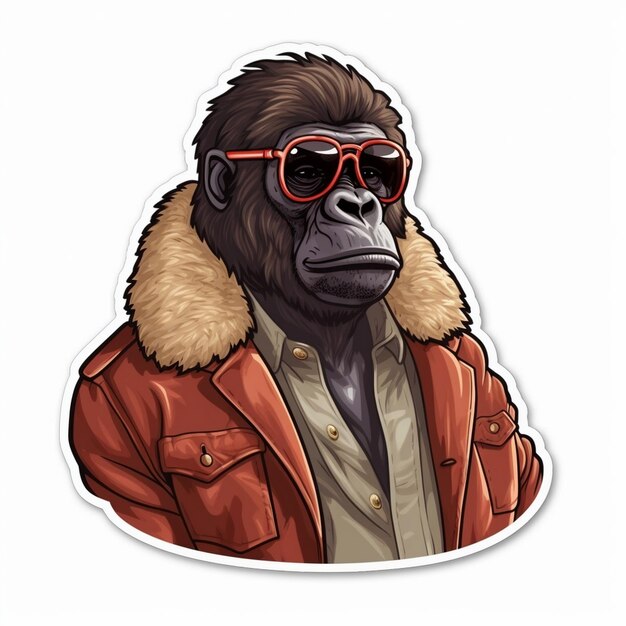 Design des Gorilla-Logos