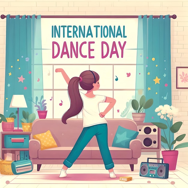 Design do Dia Internacional da Dança