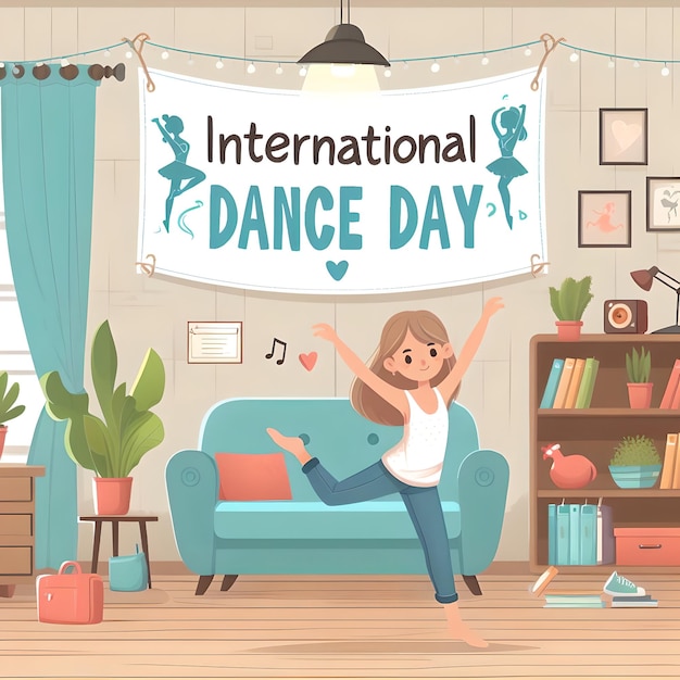 Design do Dia Internacional da Dança
