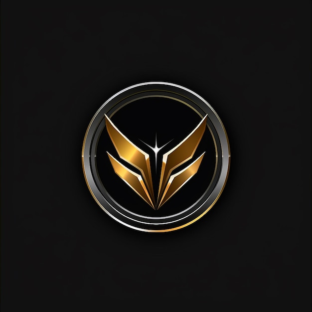 Design do logotipo da empresa Gold Eagle Wings