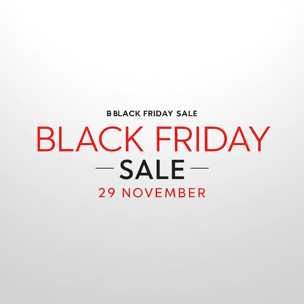 Design für den Black Friday-Ausverkauf
