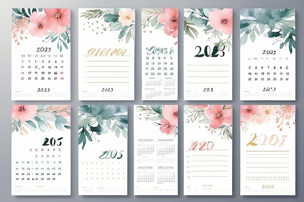 Foto design für den kalenderplaner 2019