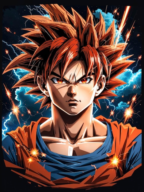 goku super saiyan 2  Animes wallpapers, Goku desenho, Pintura em camisa