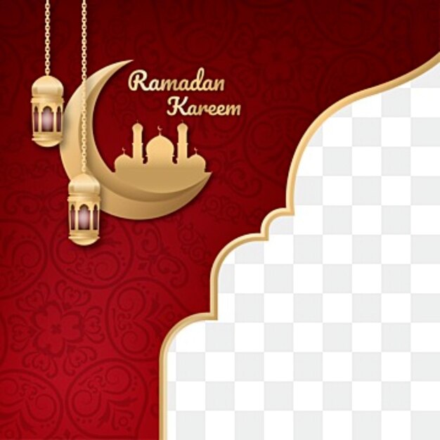 Foto design gráfico do ramadão