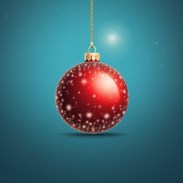 Foto design gráfico vetorial de natal com uma bolacha de natal no fundo