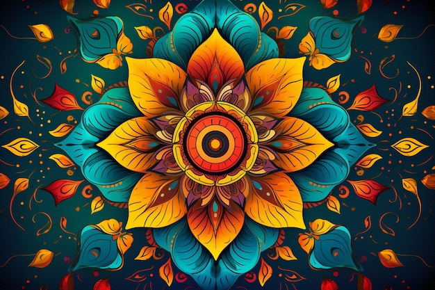 Design Mandala Kunst Hintergrund