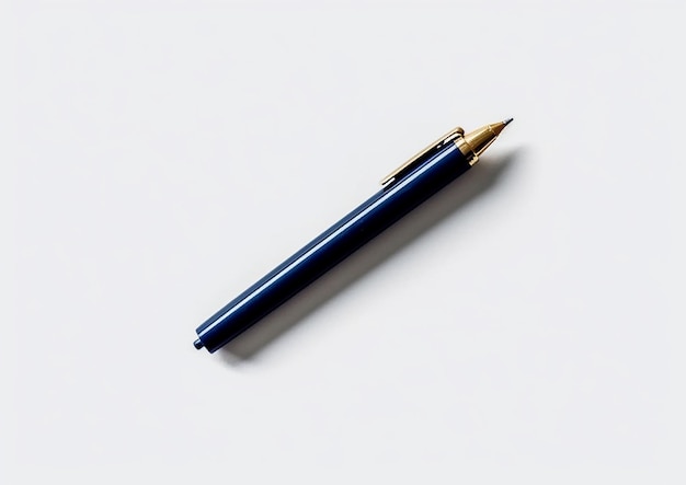 Design minimalista Seleção de uma PENS em um fundo branco