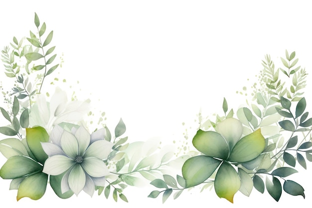 Design Natur Hintergrund Aquarell Blume Blumen Hochzeits Einladung dekorative Garten Frühling