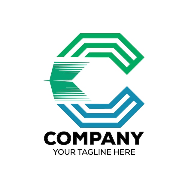 Design rápido de logotipo C