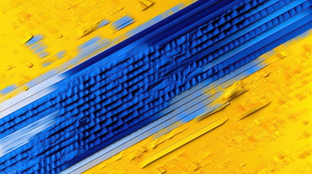 Foto design texturizado abstrato yellowblue fusion