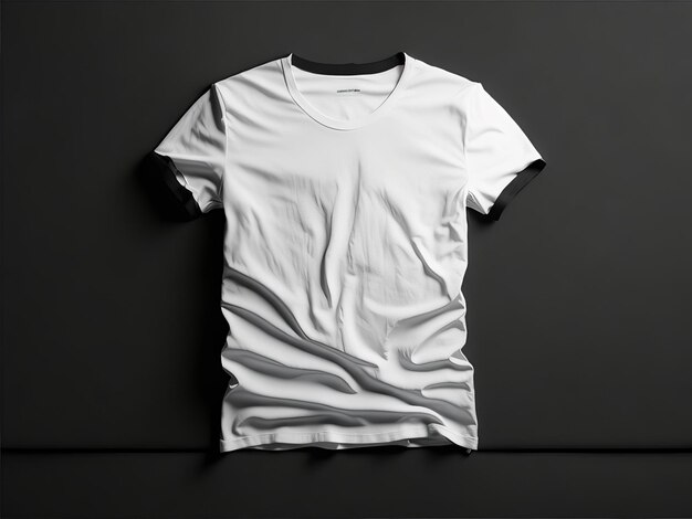 Design versátil de maquete de camiseta Inteligência Artificial Gerativa