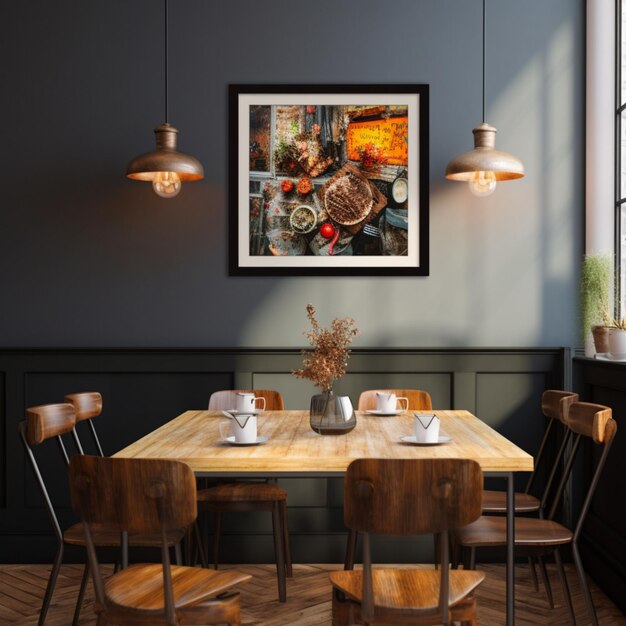 Foto design von cafés