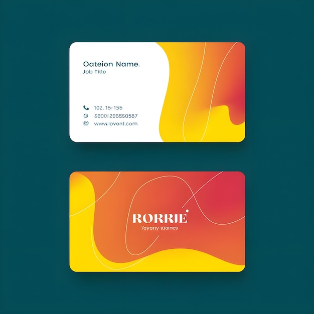 Design von Visitenkarten