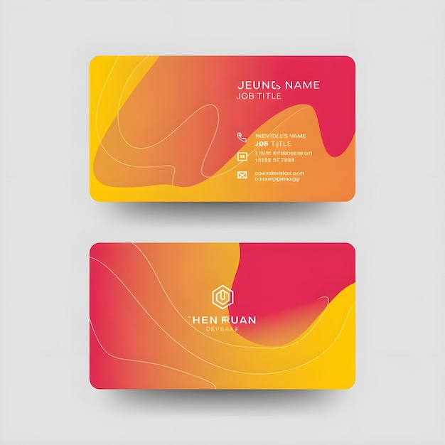 Design von Visitenkarten