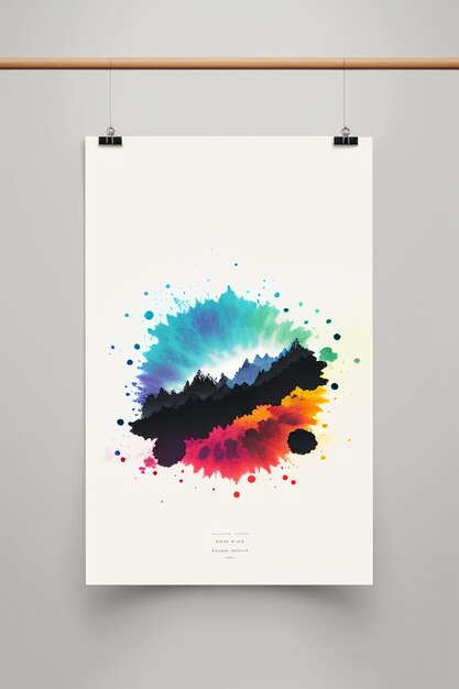 Foto designer minimalistischen stil kreation inspiration tapete hintergrund illustration abstrakte kunst