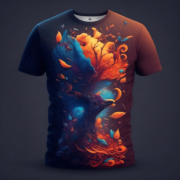 Foto designs criativos de camisetas com ideias inspiradoras para roupas exclusivas