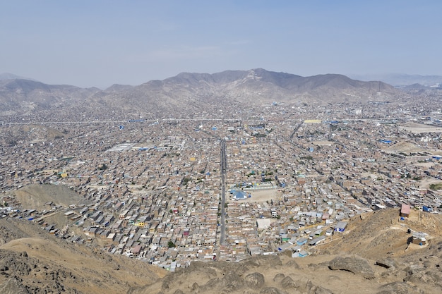 Desorden urbano de un distrito de Lima