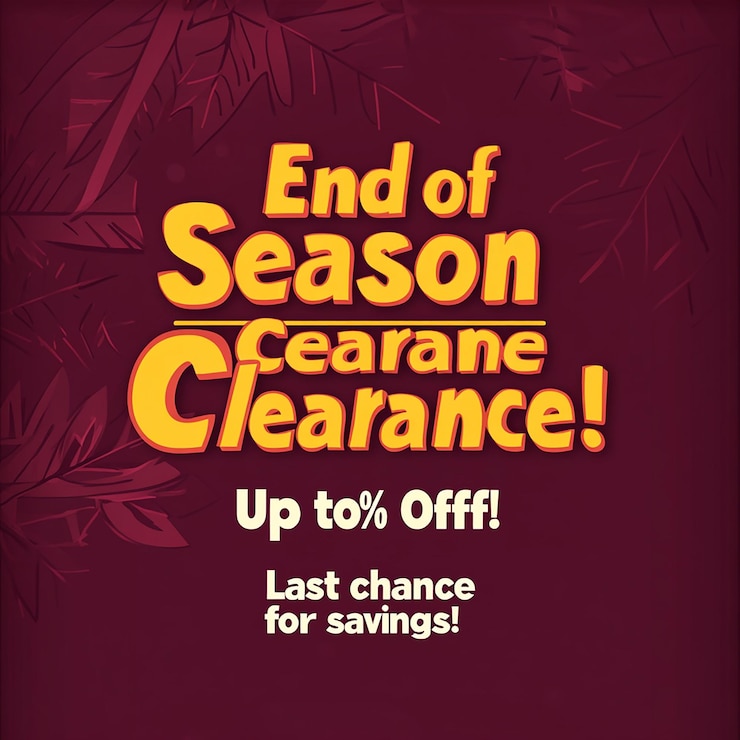 Foto despeje de fin de temporada