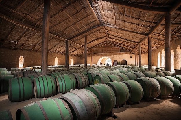 Foto destilaria de mezcal