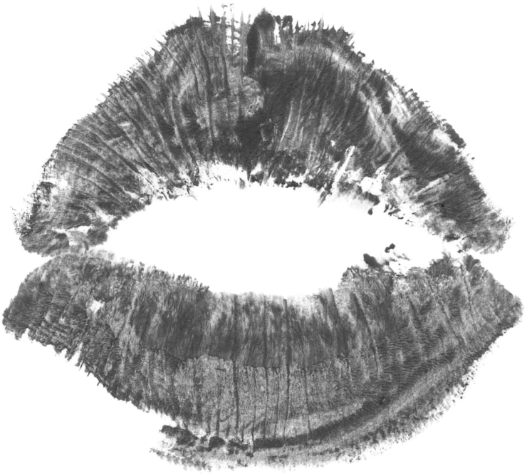 Foto se desvaneció la marca del beso