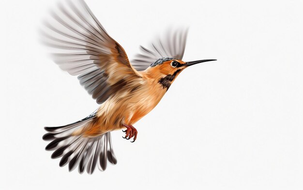 Foto desvelando a elegância do african hoopoe39s