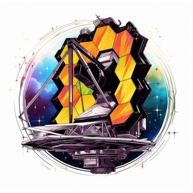 Desvelando el asombroso mundo La transformación del telescopio James Webb a todo color