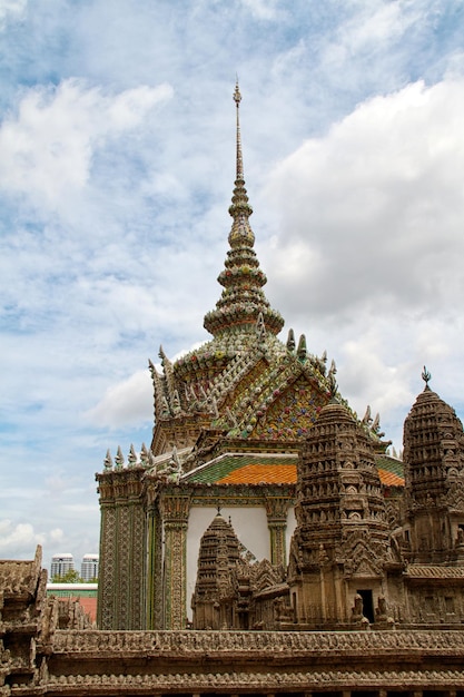 Detail des großartigen Palastes in Bangkok Thailand