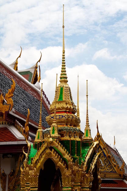 Detail des großartigen Palastes in Bangkok Thailand