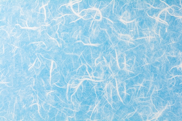 Detail einer gestreiften Beschaffenheit des blauen Papiers