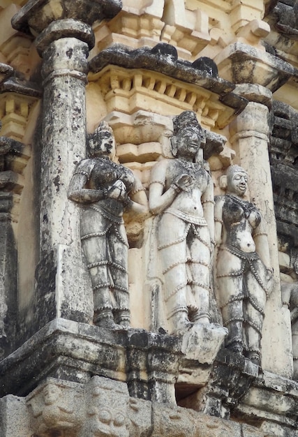 Detail im Virupaksha-Tempel