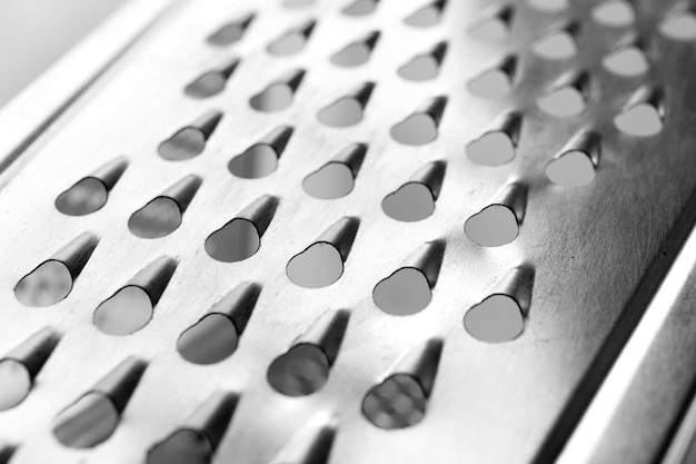 Detailansicht der Metallreibe