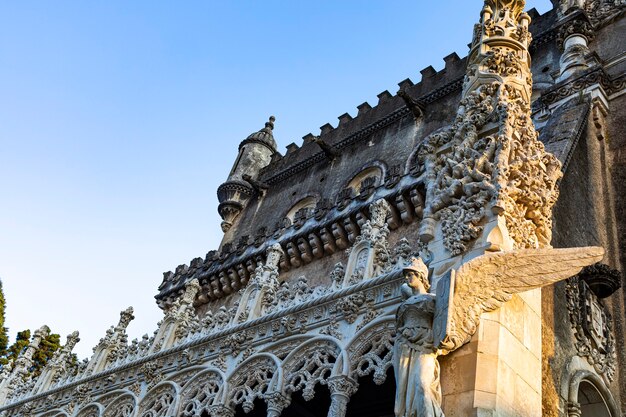 Details und Ecken des Bucaco Palace in Portugal