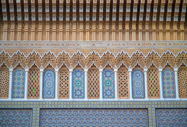 Detalhe arquitectónico de Fes, Marrocos