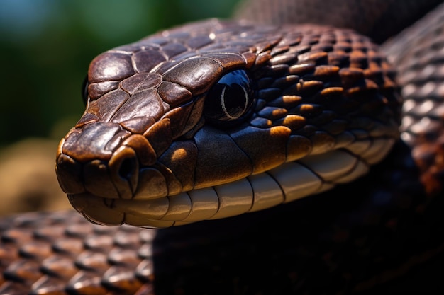 Detalhe da cobra Cobra