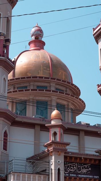 Detalhe da Mesquita Indonésia