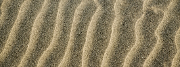 Detalhe da textura da areia, imagem do banner com espaço de cópia