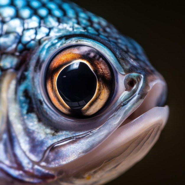 Detalhe de um peixe do oceano