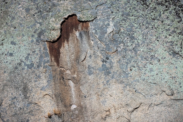 Detalhe de uma rocha de granito. Textura de granito natural.