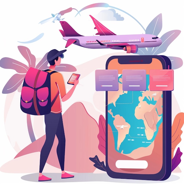 Detalhe do desenvolvimento de recomendações de viagens personalizadas baseadas em IA