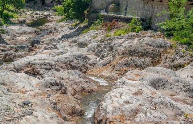 Detalhe do rio Ardeche