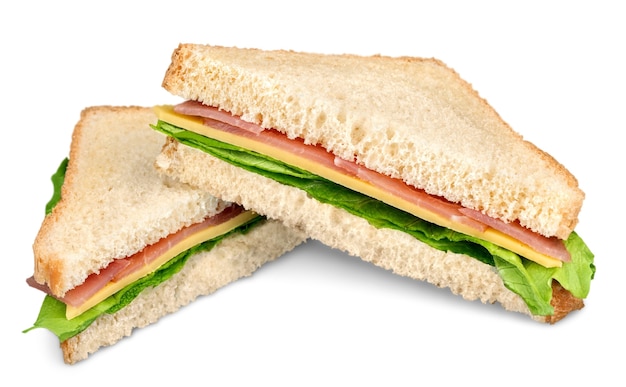 Detalhe do sanduíche BLT