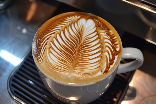 Detalhe do uso dos baristas de diferentes técnicas para a ai gerativa