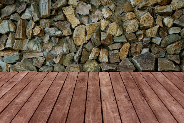 Detalhes de mesa de madeira e estoque de madeira