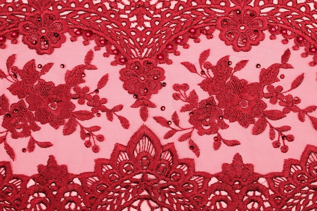 Detallado fondo de textura de tela abstracta