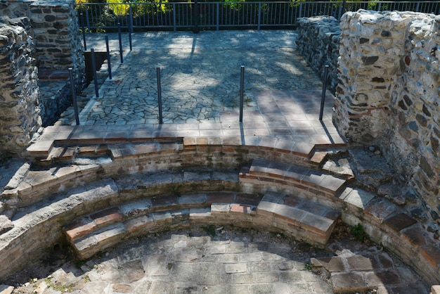 Detalle de baño romano