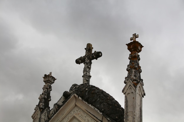 Detalle de cripta en cementerio