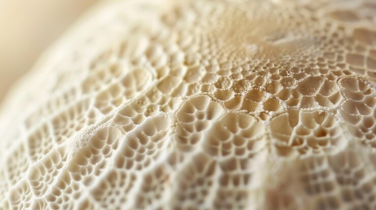 Un detalle de un dólar de arena 39s una textura orgánica que muestra un patrón complejo e intrincado