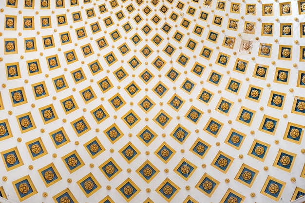 Detalle interior de la cúpula de la Rotonda de Mosta Malta