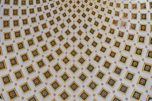 Foto detalle interior de la cúpula de la rotonda de mosta malta