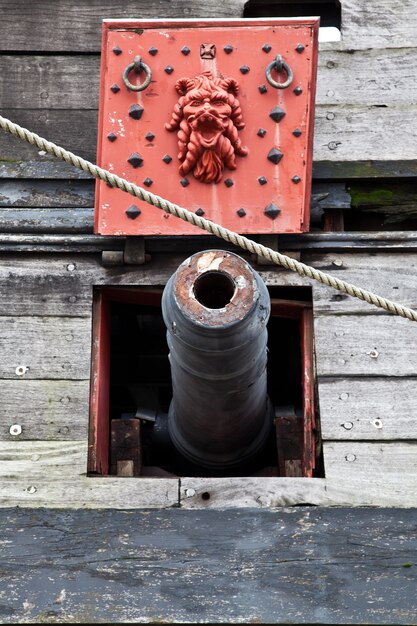 Detalle de Neptune Galeon, utilizado por R. Polansky para la película Pirates